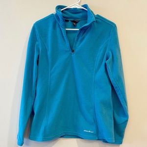 NWOT Eddie Bauer 1/4 Zip Fleece Pullover